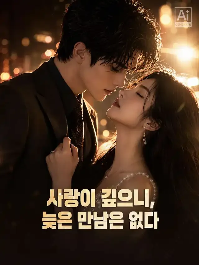사랑이 깊으니, 늦은 만남은 없다 표지