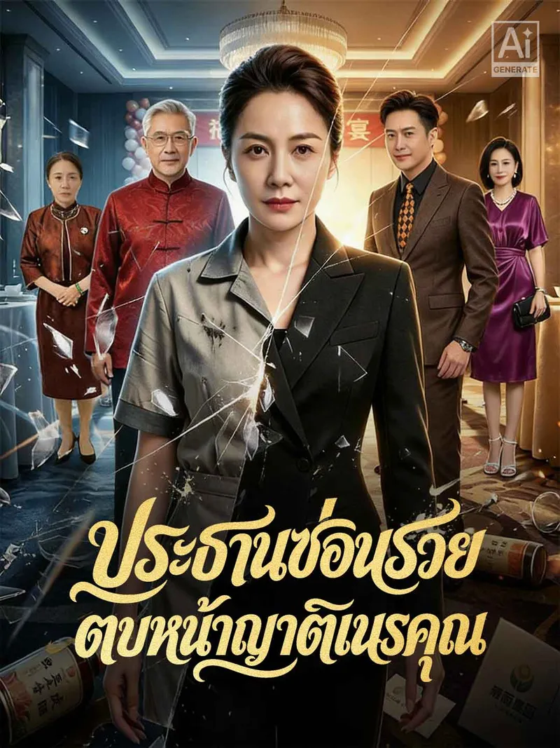 หน้าปกประธานซ่อนรวย ตบหน้าญาติเนรคุณ