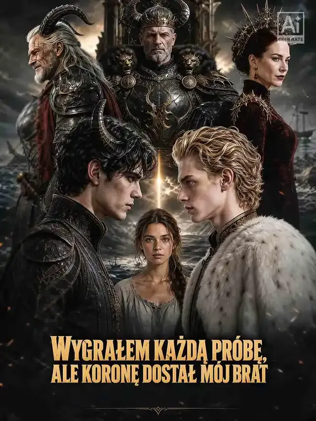 Okładka Wygrałem każdą próbę, ale koronę dostał mój brat