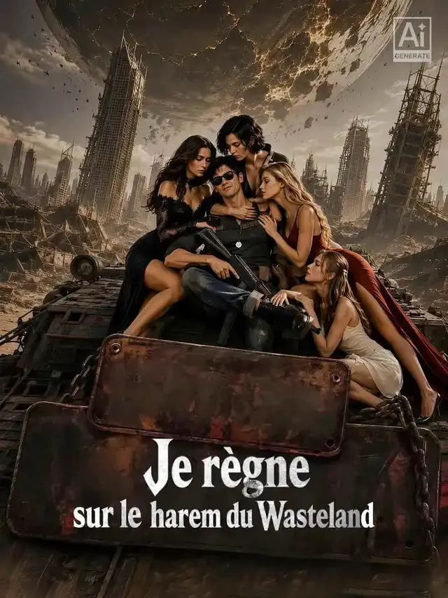 Couverture de Je règne sur le harem du Wasteland