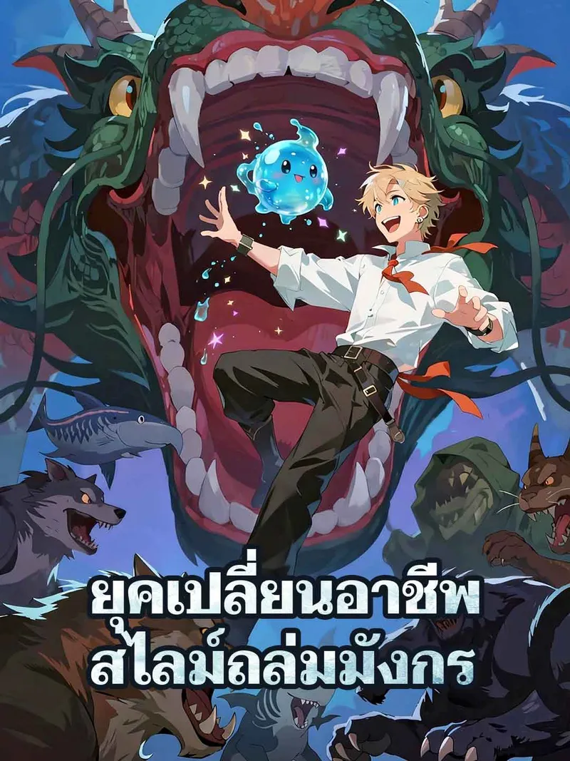 หน้าปกยุคเปลี่ยนอาชีพ สไลม์ถล่มมังกร