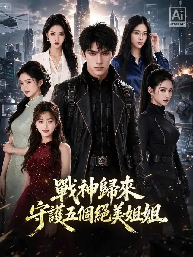 《戰神歸來，守護五個絕美姐姐》封面