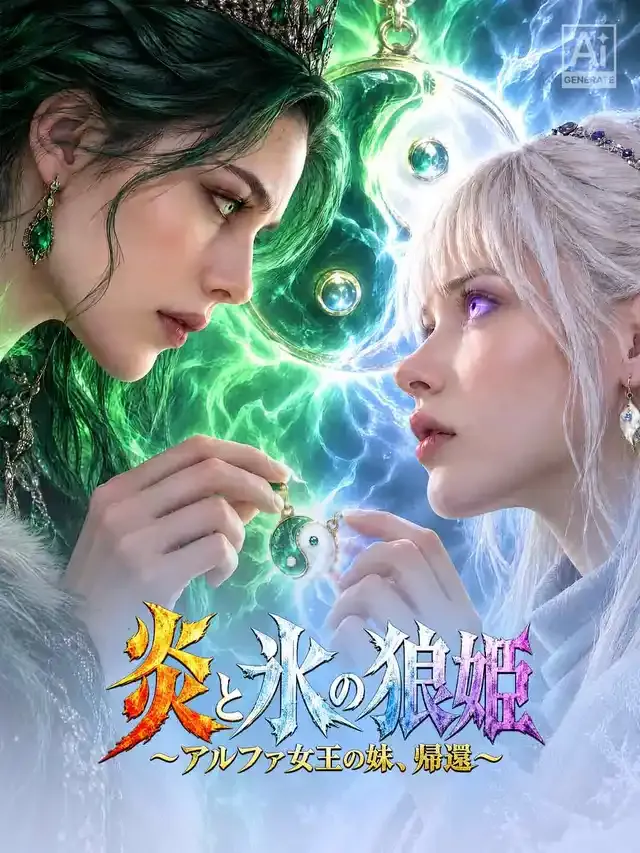「炎と氷の狼姫～アルファ女王の妹、帰還～」のカバー画像