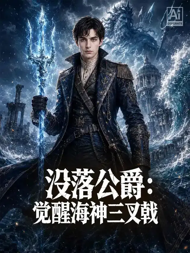 《沒落公爵：覺醒海神三叉戟》封面