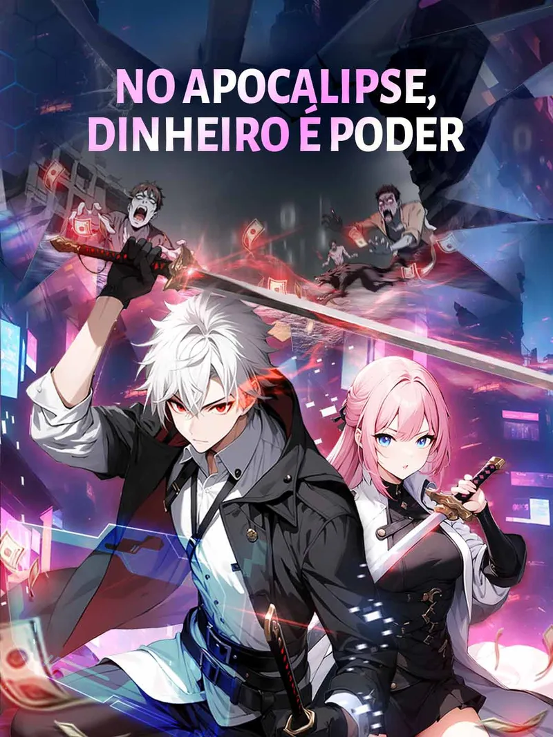 Capa de No apocalipse, dinheiro é poder