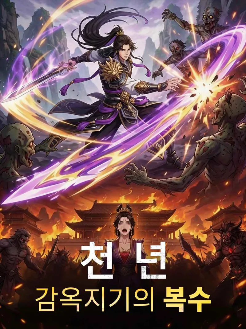 천 년 감옥지기의 복수 표지
