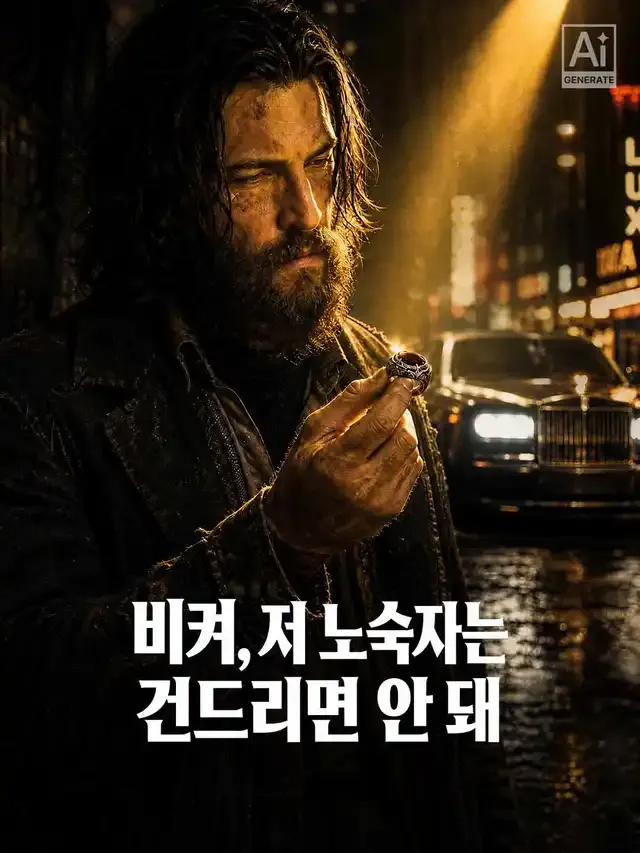 비켜, 저 노숙자는 건드리면 안 돼 표지