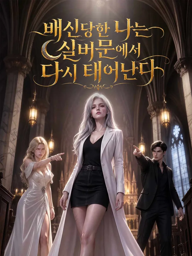 배신당한 나는 실버문에서 다시 태어난다 표지
