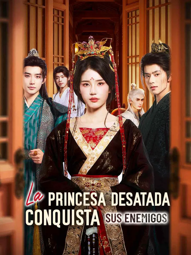 Portada de La princesa desatada conquista sus enemigos