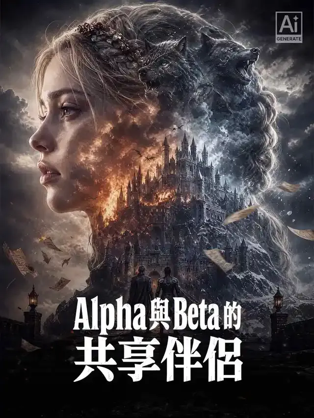 《Alpha 與 Beta 的共享伴侶》封面