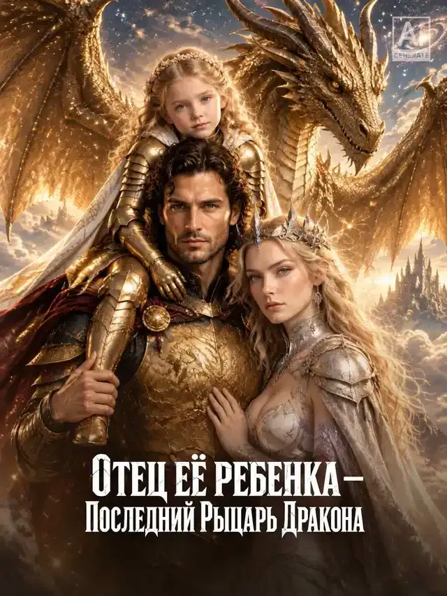 Обложка «Отец её ребенка — Последний Рыцарь Дракона»