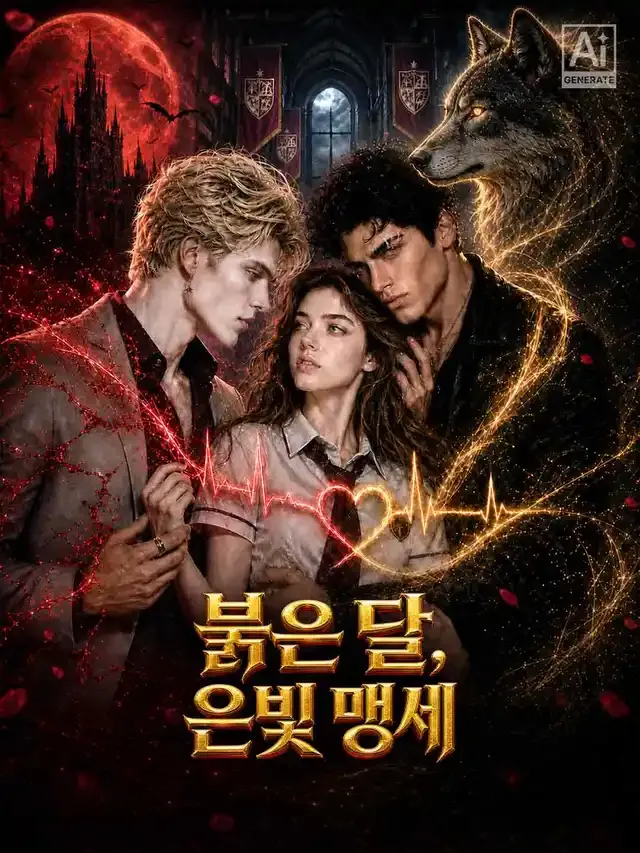 붉은 달, 은빛 맹세 표지