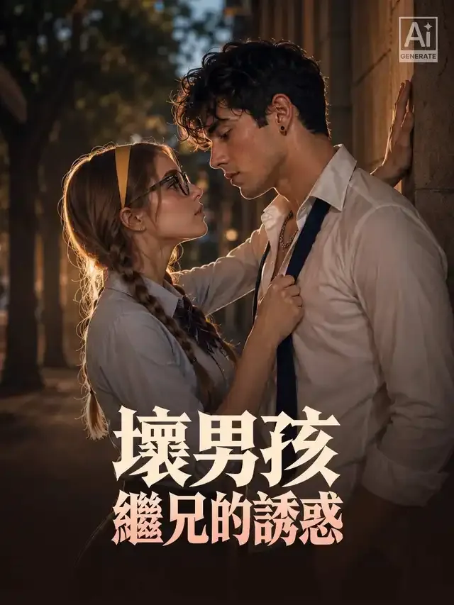 《壞男孩繼兄的誘惑》封面