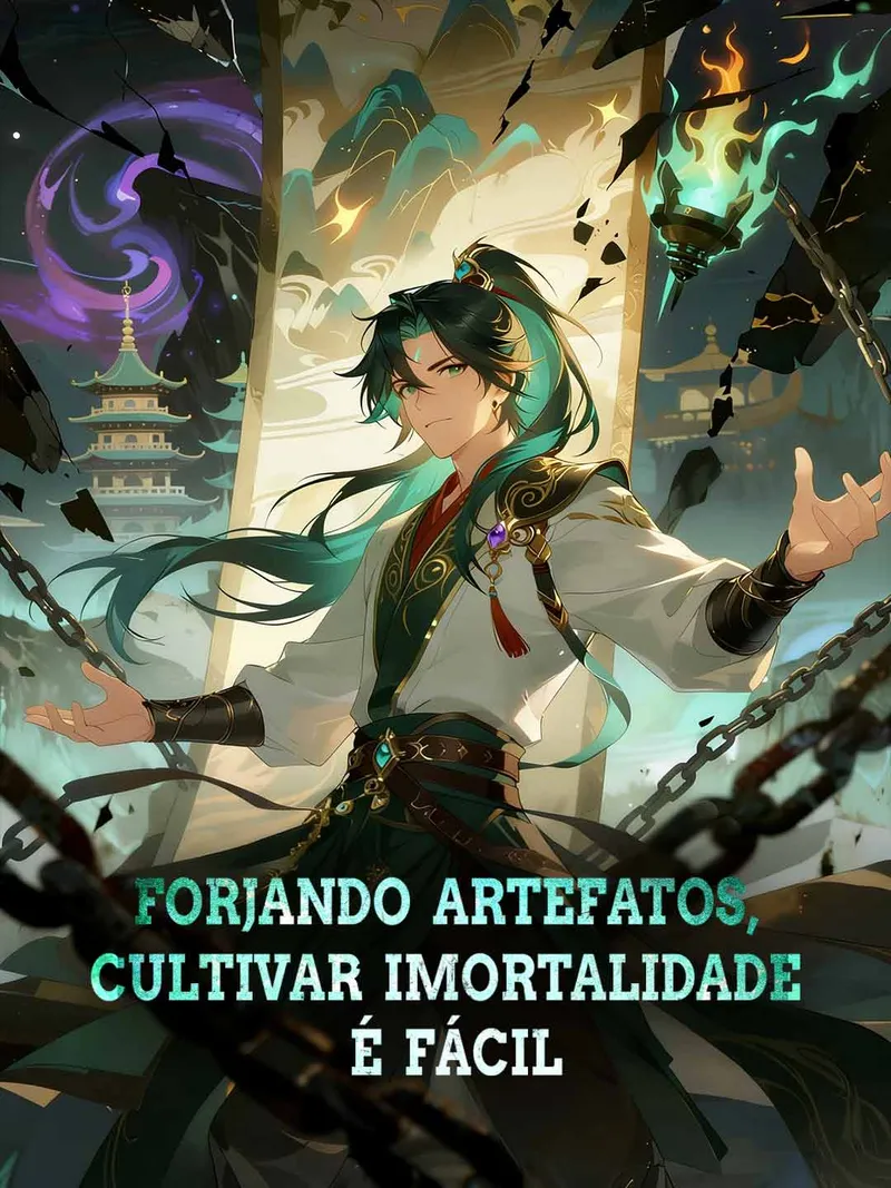 Capa de Forjando artefatos, cultivar imortalidade é fácil