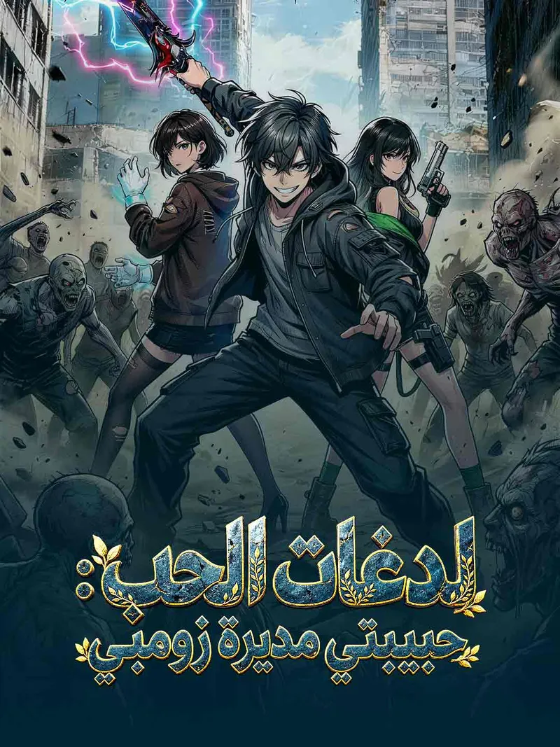 غلاف لدغات الحب: حبيبتي مديرة زومبي