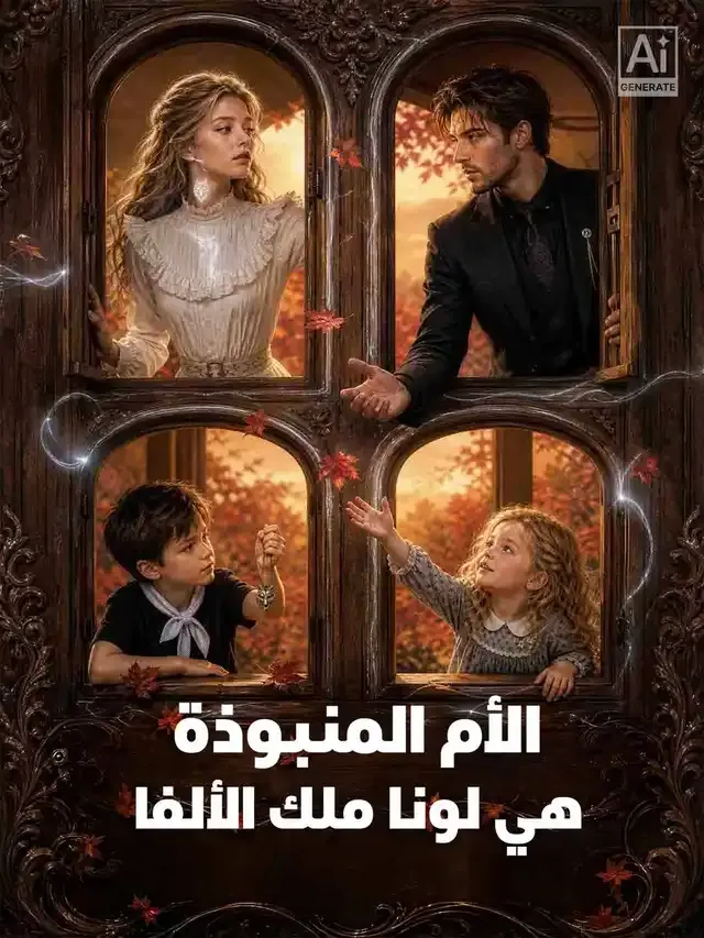 غلاف الأم المنبوذة هي لونا ملك الألفا