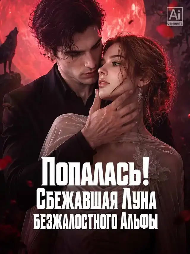 Обложка «Попалась! Сбежавшая Луна безжалостного Альфы»