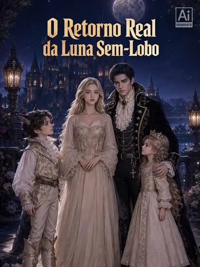 Capa de O Retorno Real da Luna Sem-Lobo