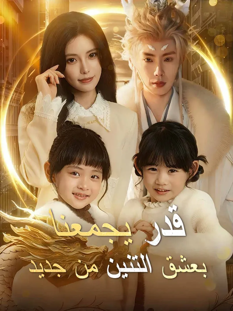 غلاف قدر يجمعنا بعشق التنين من جديد