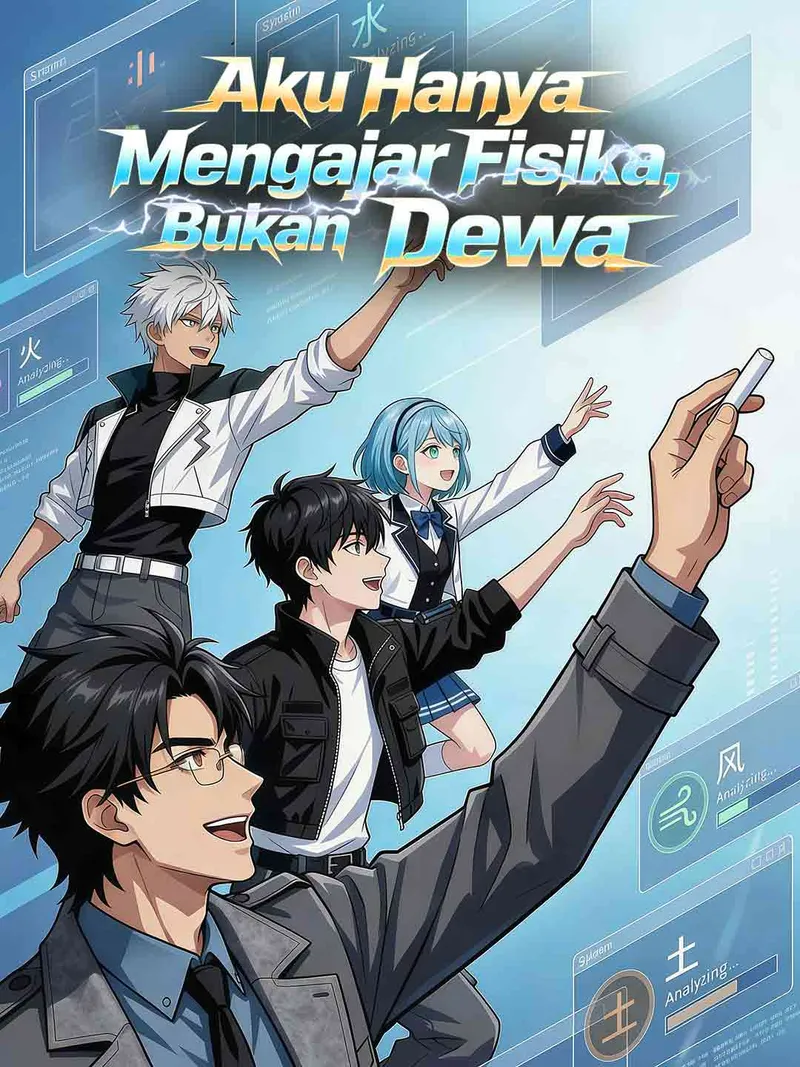 Sampul Aku Hanya Mengajar Fisika, Bukan Dewa