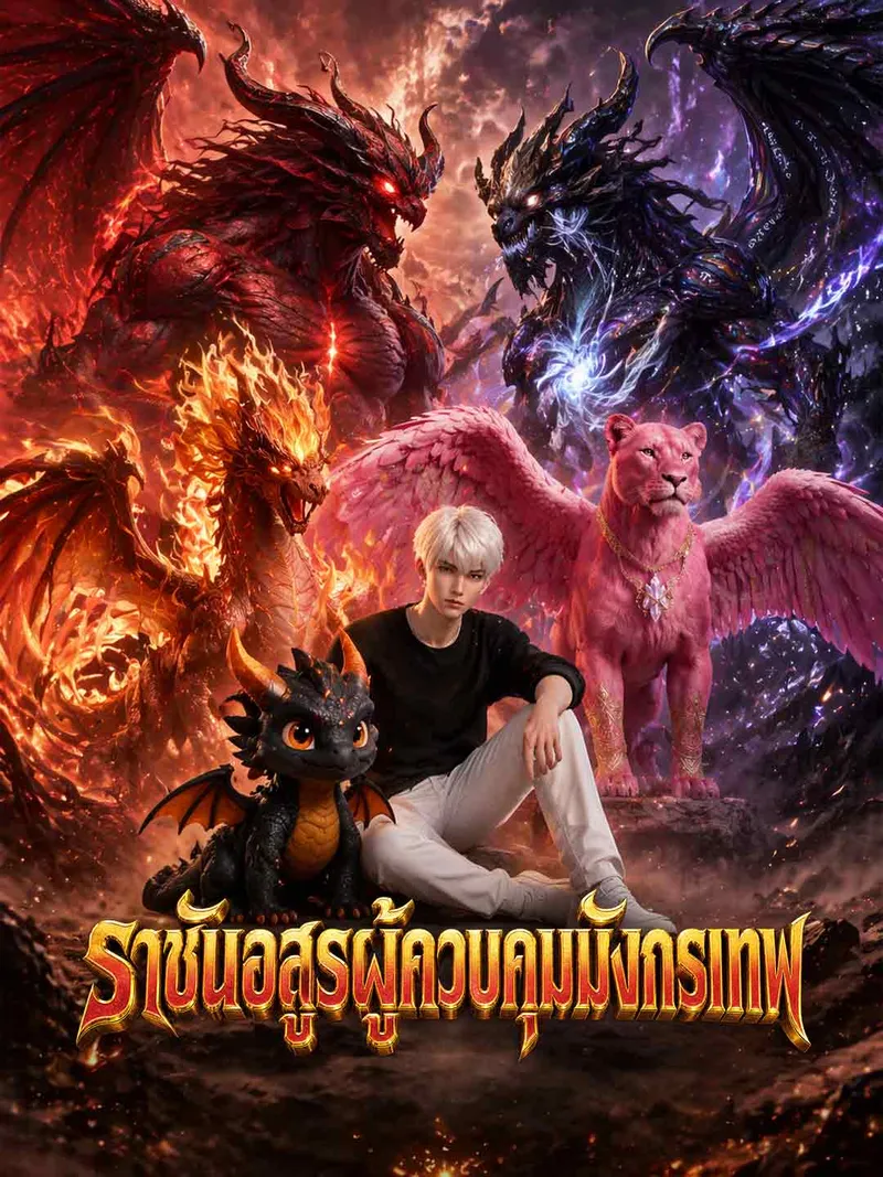 หน้าปกราชันอสูรผู้ควบคุมมังกรเทพ