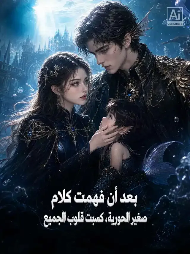 غلاف بعد أن فهمت كلام صغير الحورية، كسبت قلوب الجميع