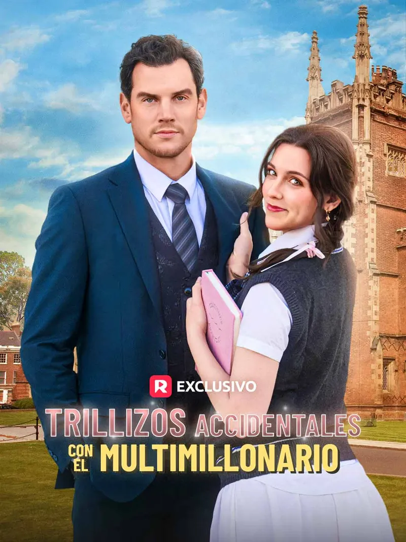 Portada de Trillizos Accidentales con el Multimillonario