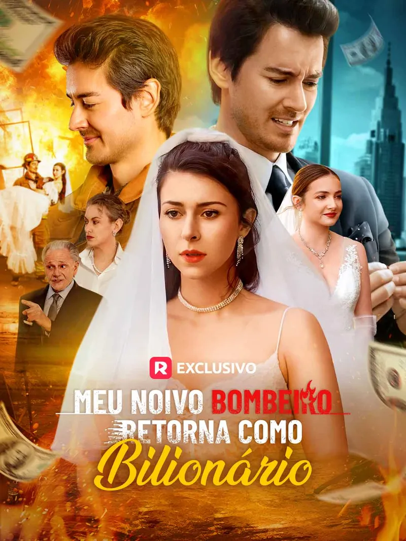 Capa de Meu Noivo Bombeiro Retorna Como Bilionário