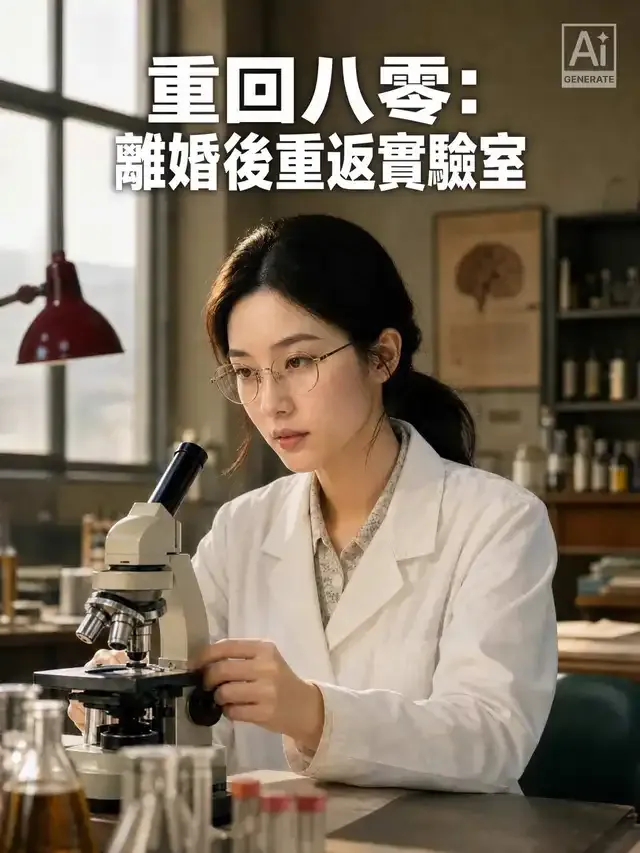 《重回八零：離婚後重返實驗室》封面