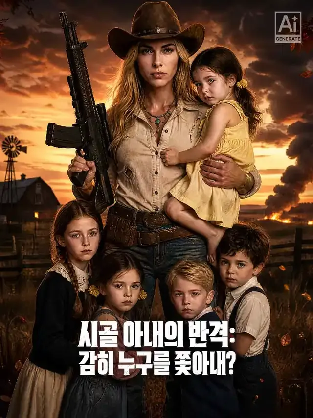 시골 아내의 반격: 감히 누구를 쫓아내? 표지