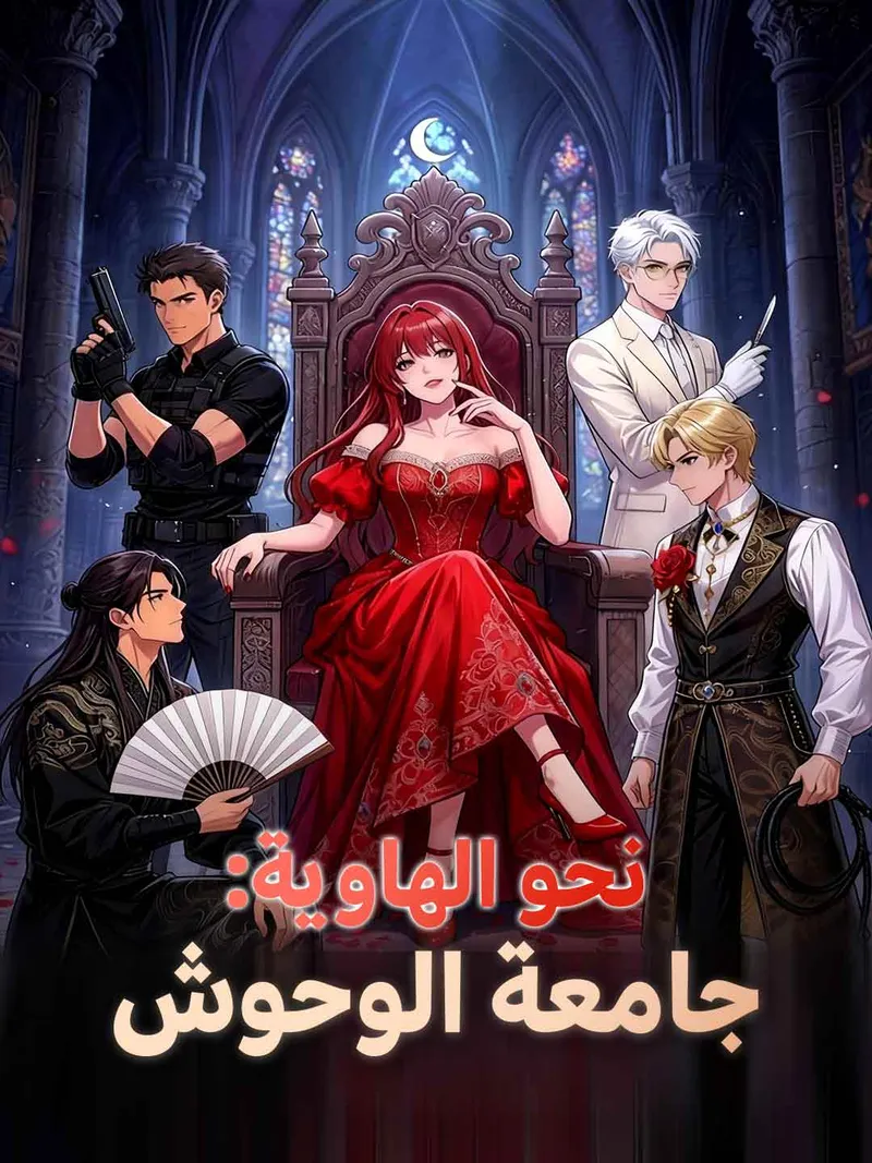 غلاف نحو الهاوية: جامعة الوحوش