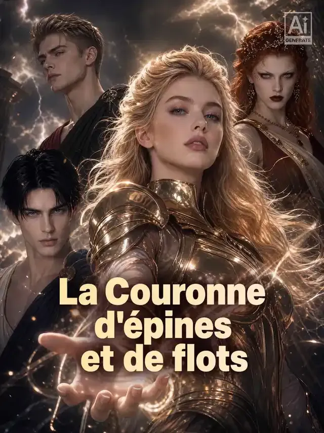 Couverture de La Couronne d'épines et de flots