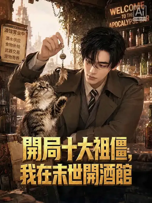 《開局十大祖僵，我在末世開酒館》封面