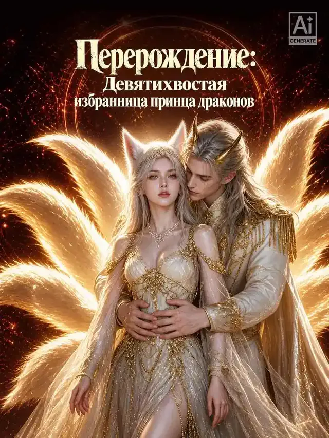 Обложка «Перерождение: Девятихвостая избранница принца драконов»