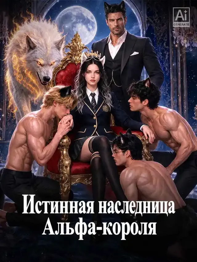 Обложка «Истинная наследница Альфа-короля»