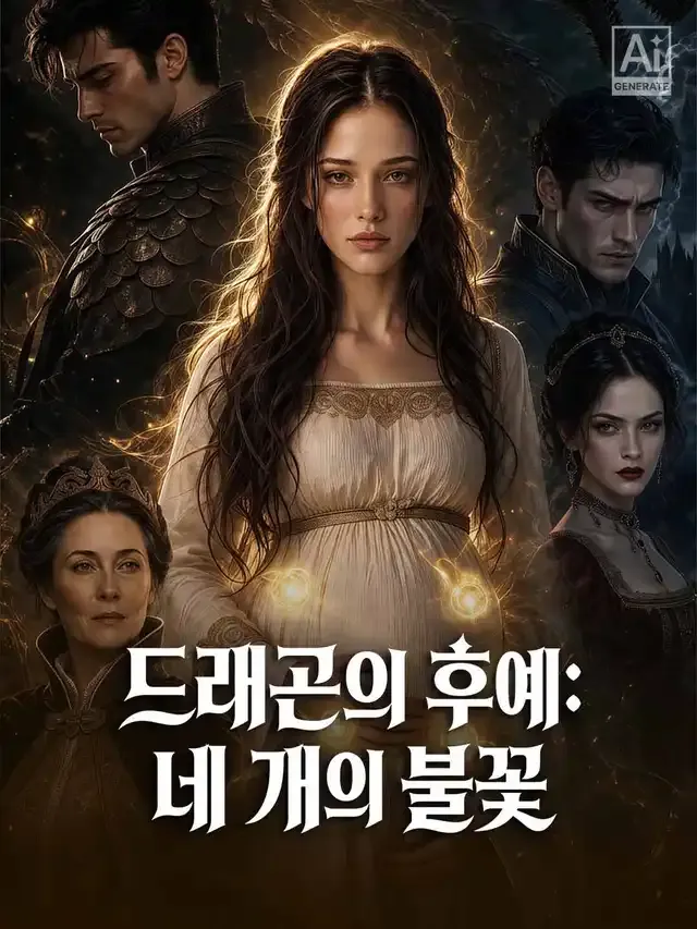 드래곤의 후예: 네 개의 불꽃 표지