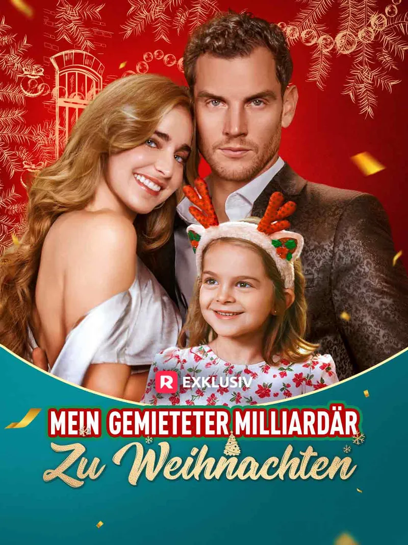 Cover von Mein gemieteter Milliardär zu Weihnachten