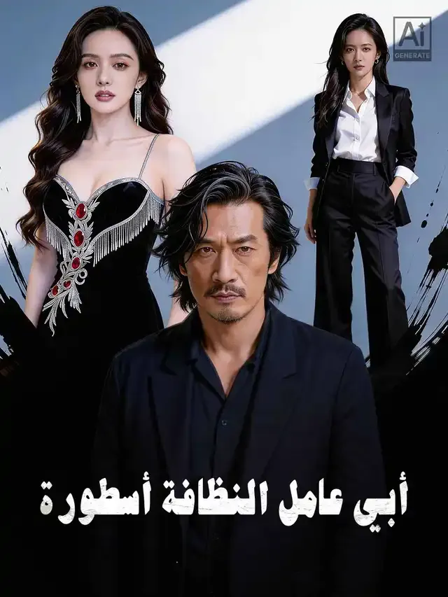 غلاف أبي عامل النظافة أسطورة