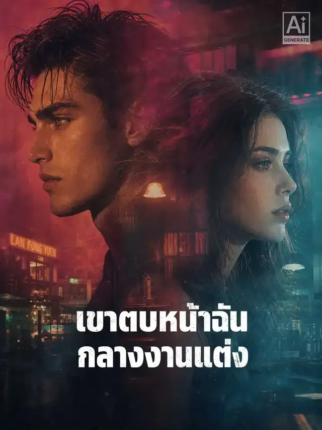 หน้าปกเขาตบหน้าฉันกลางงานแต่ง