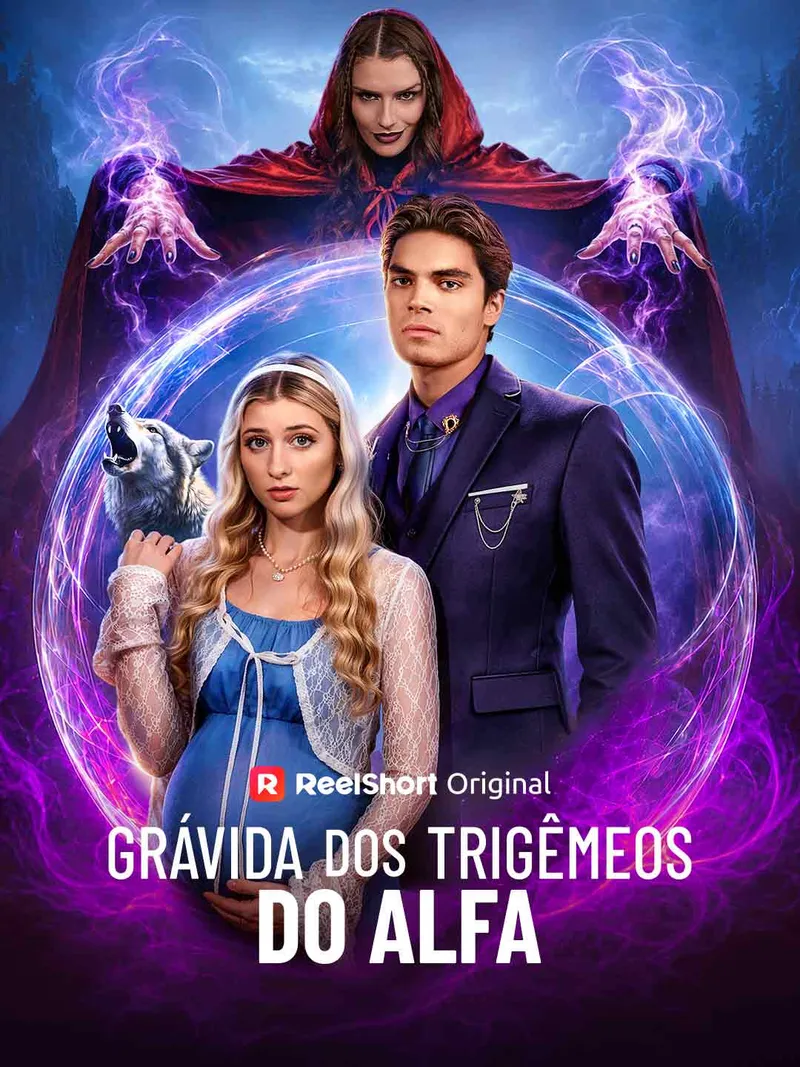 Capa de Grávida de Trigêmeos do Alfa