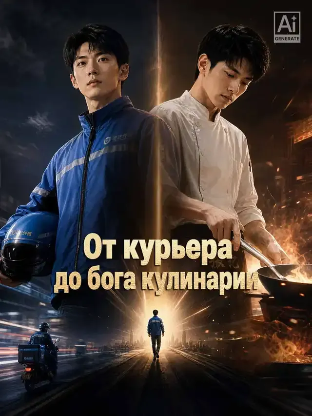 Обложка «От курьера до бога кулинарии»