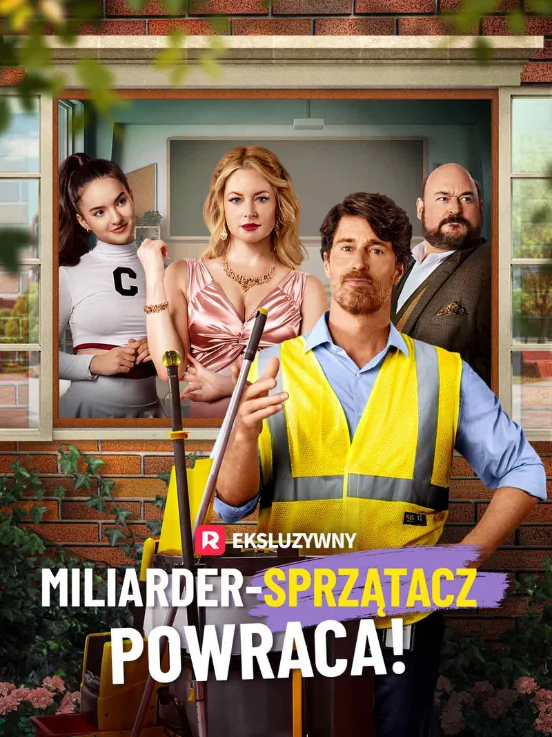 Okładka Miliarder-sprzątacz powraca!