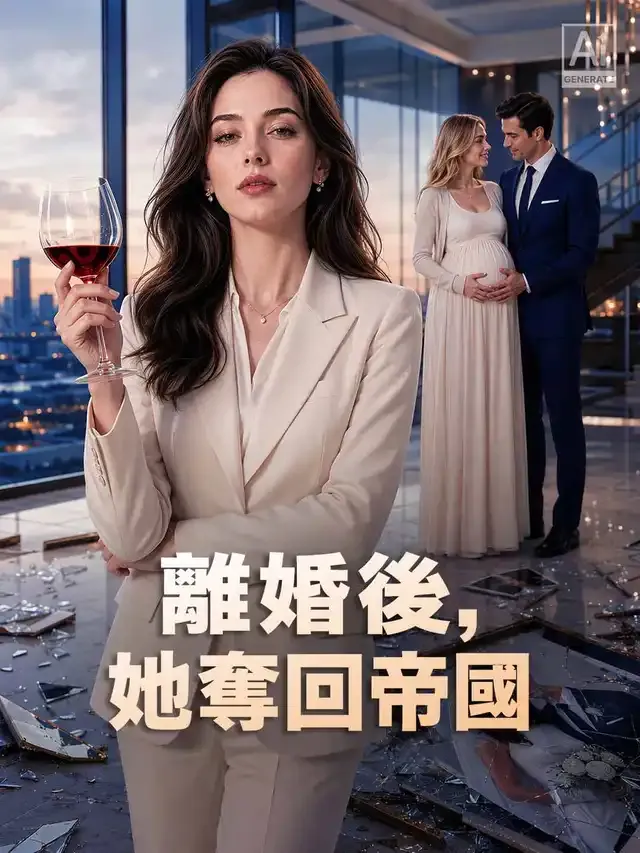 《離婚後，她奪回帝國》封面