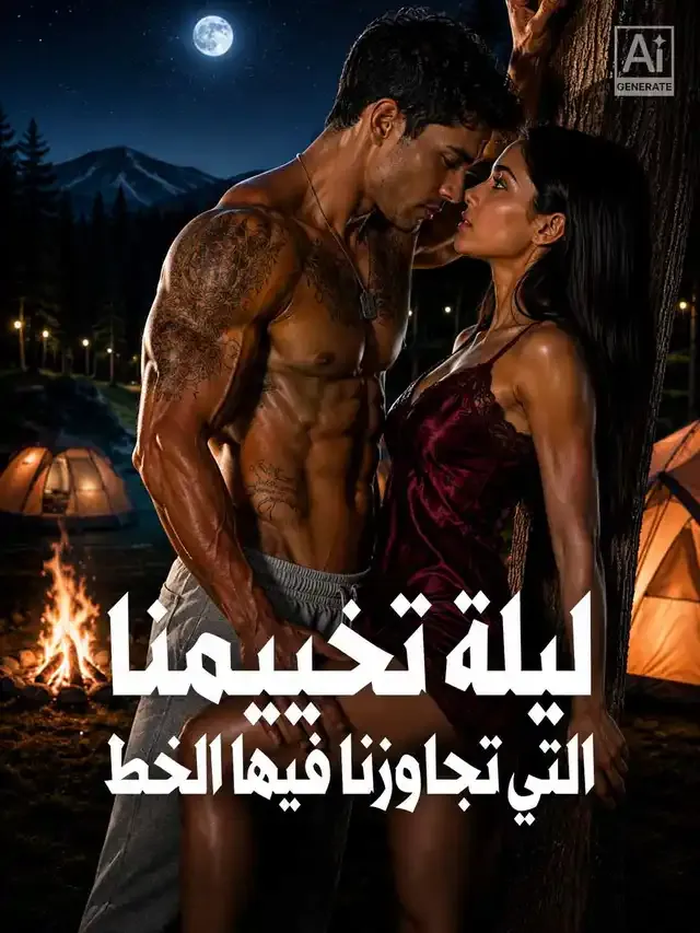 غلاف ليلة تخييمنا التي تجاوزنا فيها الخط