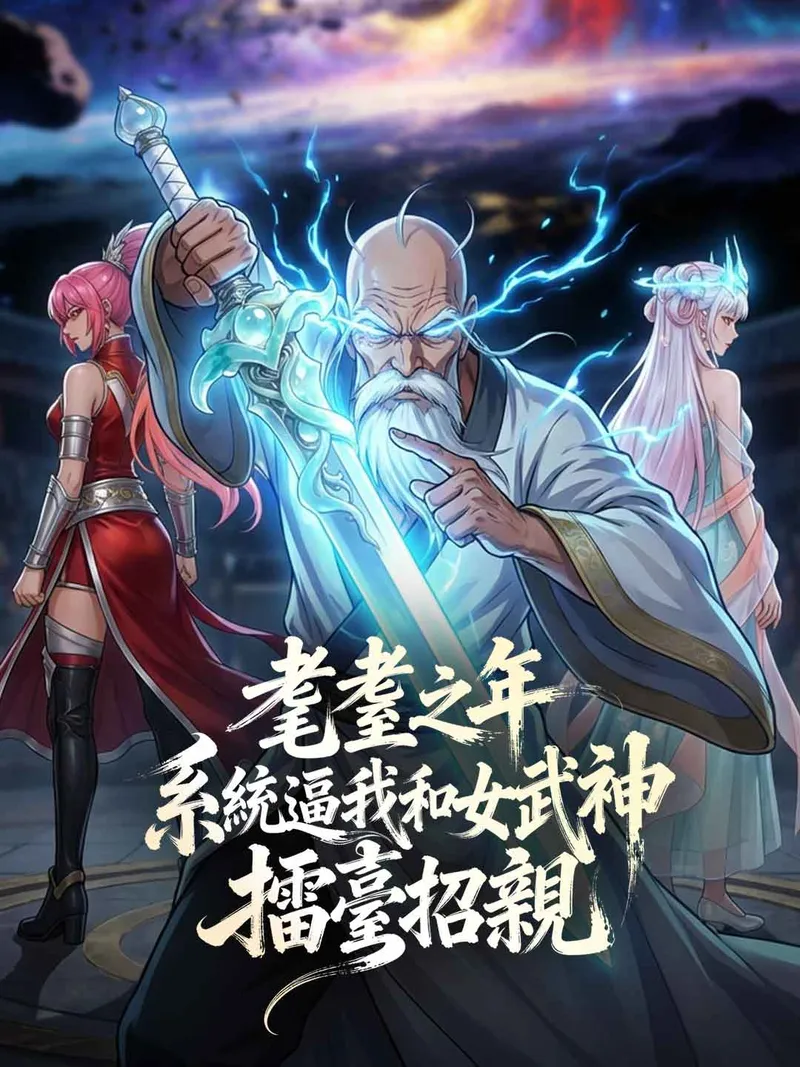 《耄耋之年，系統逼我和女武神擂臺招親》封面