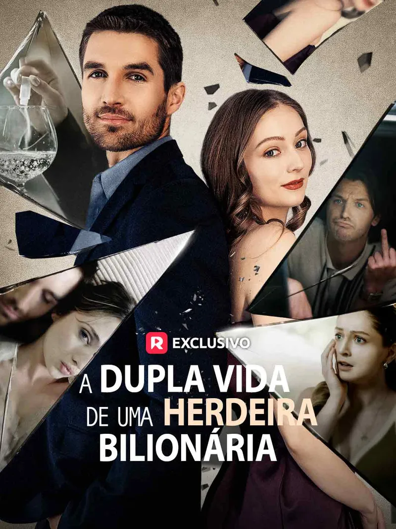 Capa de A Dupla Vida de uma Herdeira Bilionária