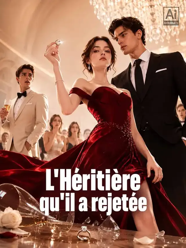 Couverture de L'Héritière qu'il a rejetée