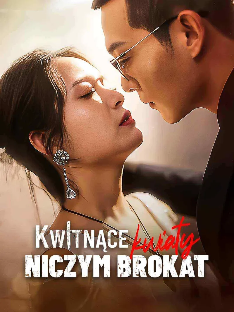 Okładka Kwitnące kwiaty niczym brokat