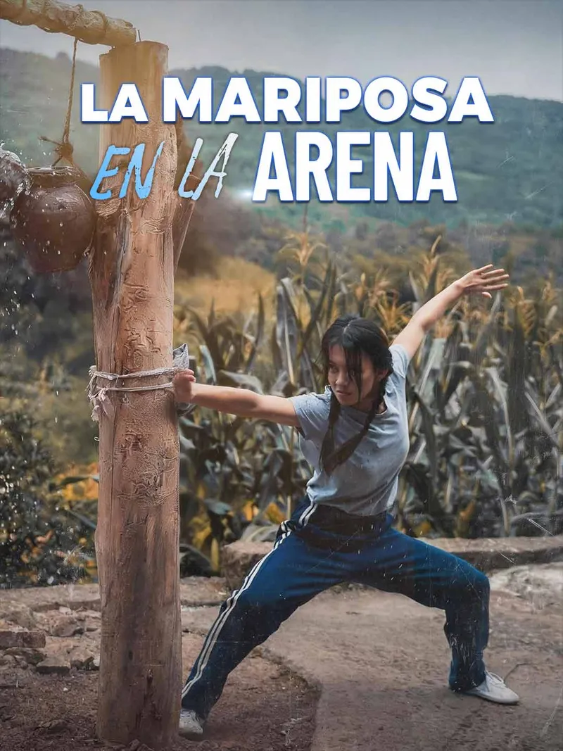 Portada de La mariposa en la arena