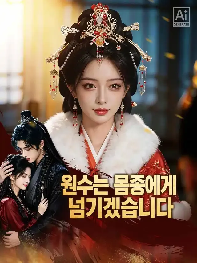 원수는 몸종에게 넘기겠습니다 표지